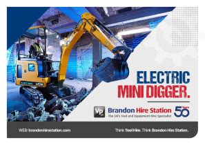 brandon tool hire mini digger|brandon hire station.